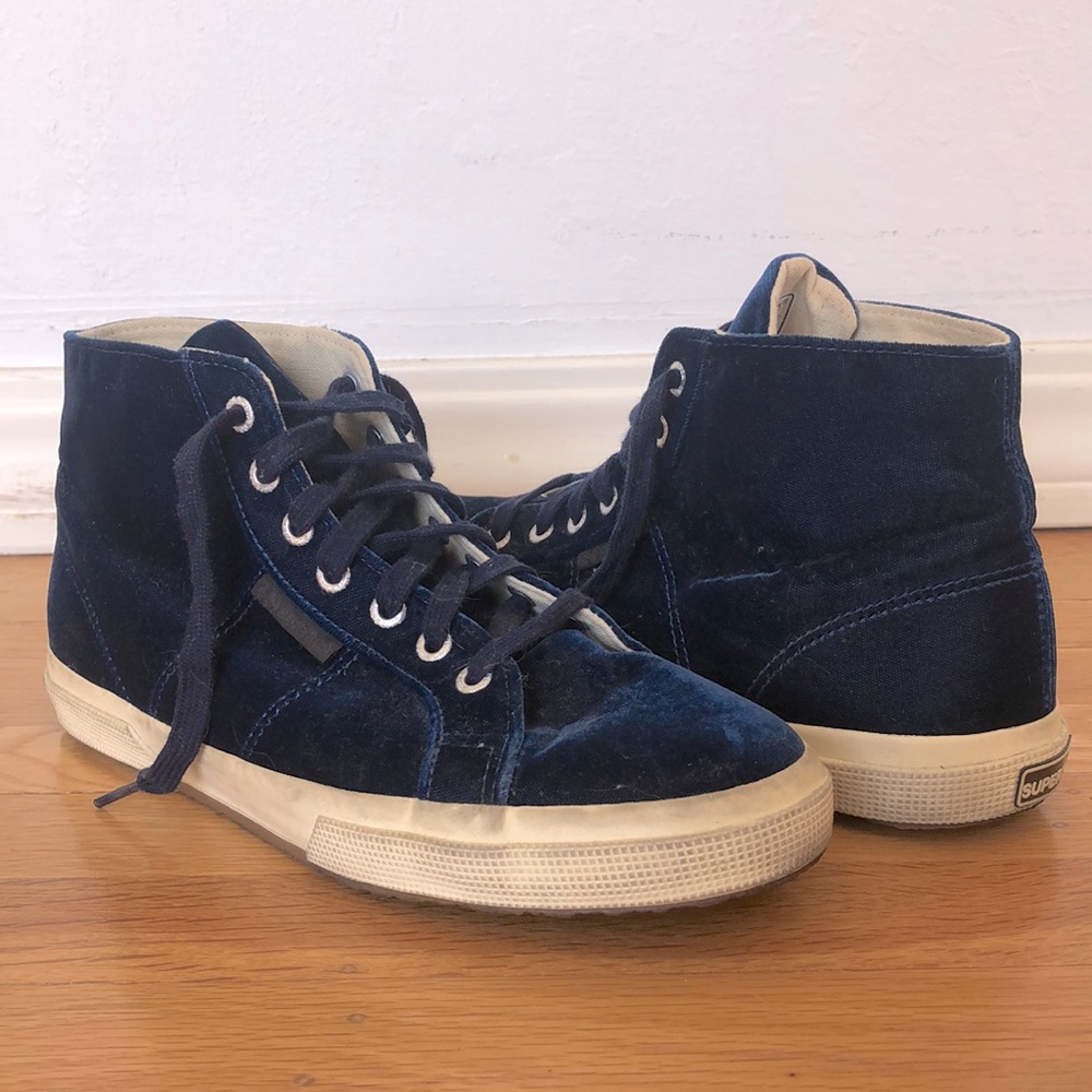 Superga The Man Repeller hightop sneakers